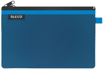 Saszetka Leitz Wow 15x23cm 2 kieszonki niebieska