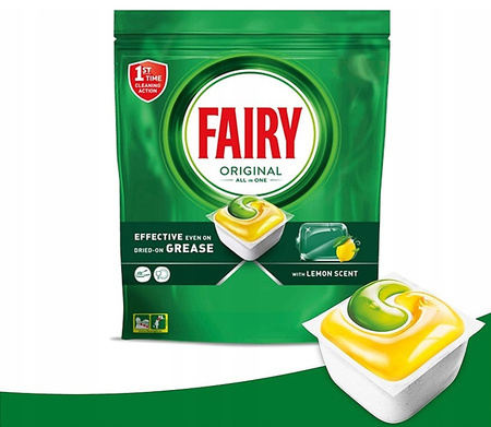 Kapsułki do zmywarki Fairy Original All in one Lemon (116)
