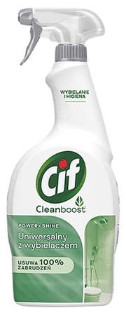 Spray Cif Cleanboost 750ml Uniwersalny z wybielaczem
