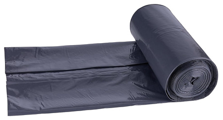 Worki na śmieci DONAU ECO, mocne (LDPE), 240l, 5 szt., czarne 