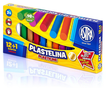 Plastelina Astra 13 kolorów