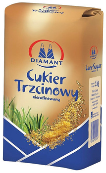 Cukier trzcinowy Diamant 1kg sypki