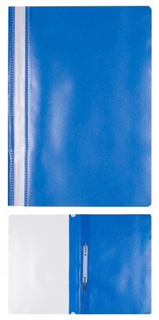 Skoroszyt Office Products A4 PP niebieski (25)