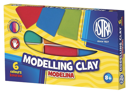 Modelina Astra 20g x6 kolorów
