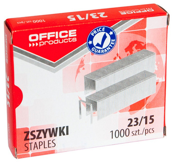 Zszywki Office Products 23/15 (1000)