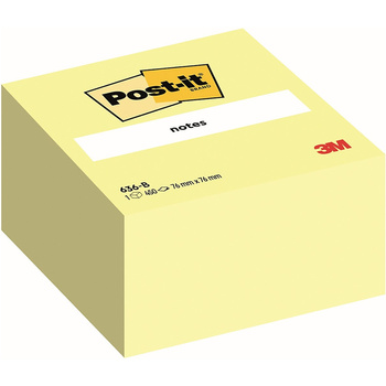 Karteczki Post-it 76x76mm (636-B) żółte (450)