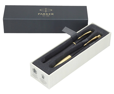 Pióro wieczne i długopis Parker Urban Muted Black GT