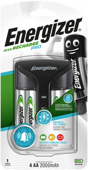 Ładowarka Energizer Pro (+4 akumulatorki AA)