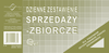 DZIENNE ZESTAWIENIE SPRZEDAŻY - ZBIORCZE 1/3 A4