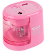 Temperówka na baterie Eagle EG-5161USB 2 otwory różowa