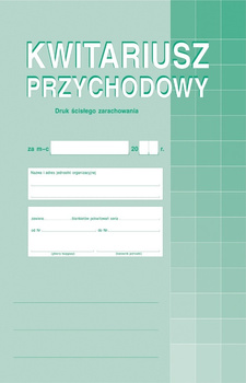 KWITARIUSZ PRZYCHODOWY A4 (O+2K)