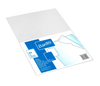 Obwoluty Bantex A4/80µm krystaliczne (25)