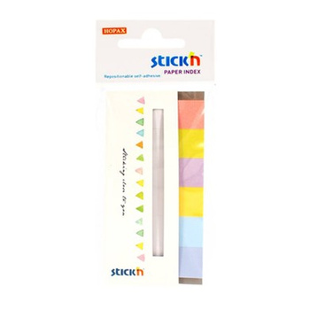 ZAKŁADKI STICK'N 15x45mm 6 KOLORÓW (6x30)