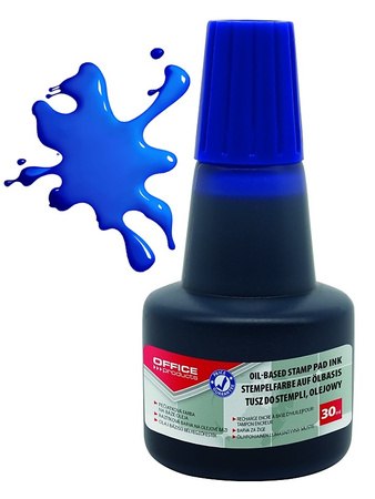 Tusz olejowy do pieczątek metalowych OFFICE PRODUCTS, 30ml, zielony