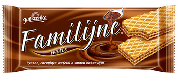 WAFLE JUTRZENKA FAMILIJNE 180g KAKAOWE