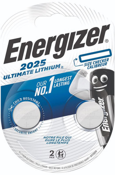 Baterie Energizer Ultimate Lithium CR2025 3V (2)