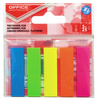 Zakładki indeksujące OFFICE PRODUCTS, standard, PP, 12x45mm, 5x25 kart.
