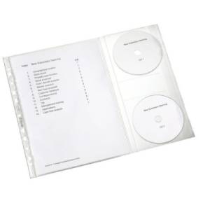 KOSZULKI LEITZ COMBO A4 130µm NA DOKUMENTY I CD/DVD